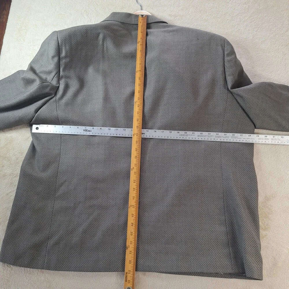 Alexander Lloyd Blazer Jacket Mens 58R Wool Blend Classic Suit Coat 3 Button